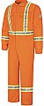 Bulwark Flame Resistant Excel FR® ComforTouch® Premium Coverall W/ Reflective Trim