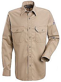 Bulwark Nomex® IIIA Flame Resistant 4.5 OZ. Button Front Deluxe Shirt