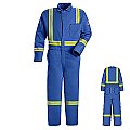 Bulwark Flame Resistant Classic Coverall with Reflective Trim