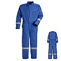 Bulwark Flame Resistant Classic Coverall with Reflective Trim