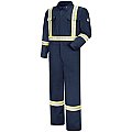 Men's Premium Coverall with Reflective Trim