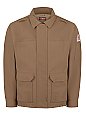 Brown Duck Lined Bomber Jacket