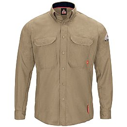 Men's iQ Series® Comfort Woven Long Sleeve Lightweight Shirt