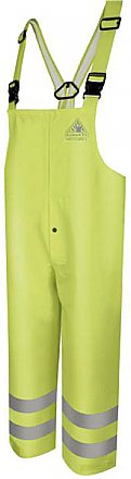 Bulwark Flame Resistant Hi-Visibility Rain Bib Overall