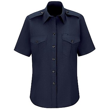 Workrite Women's Fire Chief Shirt - Navy