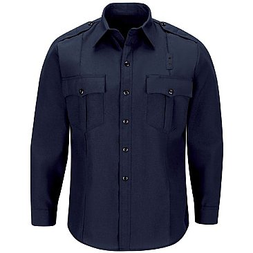 Workrite Classic Long-Sleeve Fire Officer Shirt