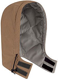 Bulwark Flame Resistant Universal Fit Snap-on Insulated Brown Duck Hood
