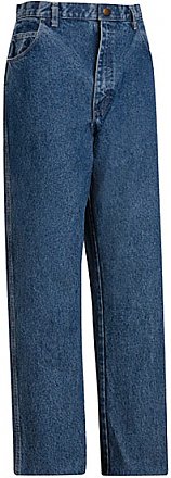 Bulwark Flame Resistant Stone Washed Loose Fit 14.75 oz Denim Jean 