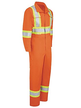 Premium Coverall with 4" Reflective Trim