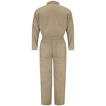 Bulwark Women's NOMEX® IIIA 4.5 oz Flame Resistant Deluxe Coverall