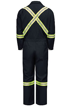 Bulwark Flame Resistant Nomex® IIIA Deluxe Coverall with Reflective Trim