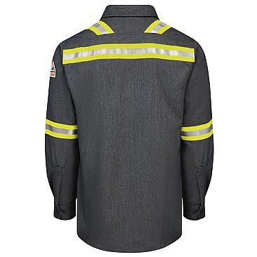 IQ SERIES Enhanced Visibility Comfort Woven Mens Lightweight FR Shirt