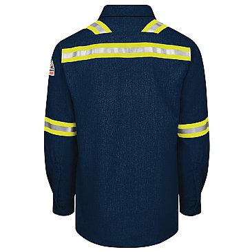 IQ SERIES Enhanced Visibility Comfort Woven Mens Lightweight FR Shirt