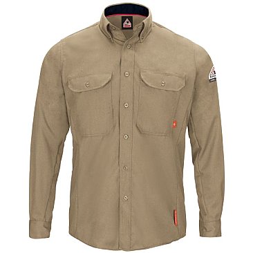 Men's iQ Series® Comfort Woven Long Sleeve Lightweight Shirt
