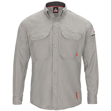 Men's iQ Series® Comfort Woven Long Sleeve Lightweight Shirt