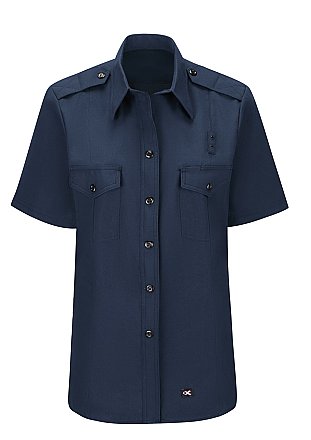 Workrite Women's Classic Short Sleeve Fire Chief Shirt