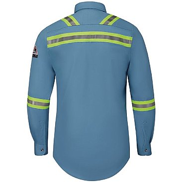 Bulwark Men's Midweight FR Enhanced Visibilty Shirt