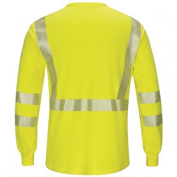 Bulwark Hi-Visibility Lightweight Long Sleeve T-Shirt