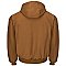 Men's Heavyweight FR Insulated Brown Duck Hooded Jacket