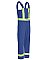 Bulwark Men's Unlined Bib Overall with Reflective Trim