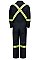 Bulwark Flame Resistant Nomex® IIIA Deluxe Coverall with Reflective Trim