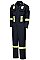 Bulwark Flame Resistant Nomex® IIIA Deluxe Coverall with Reflective Trim