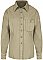 Bulwark Women's Flame Resistant 5.25 OZ Button-Front Dress Uniform Shirt 