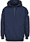 Bulwark Flame Resistant Pullover Hooded Fleece Sweatshirt with 1/4 Zip