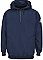 Bulwark Flame Resistant Pullover Hooded Fleece Sweatshirt with 1/4 Zip