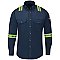 Bulwark Men's Midweight FR Enhanced Visibilty Shirt